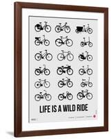 Life is a Wild Ride Poster I-NaxArt-Framed Art Print