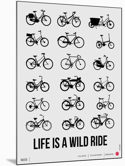 Life is a Wild Ride Poster I-NaxArt-Mounted Art Print