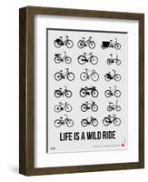 Life is a Wild Ride Poster I-NaxArt-Framed Art Print