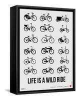 Life is a Wild Ride Poster I-NaxArt-Framed Stretched Canvas