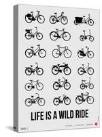Life is a Wild Ride Poster I-NaxArt-Stretched Canvas