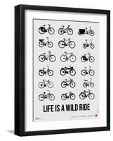 Life is a Wild Ride Poster I-NaxArt-Framed Art Print