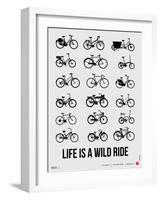 Life is a Wild Ride Poster I-NaxArt-Framed Art Print