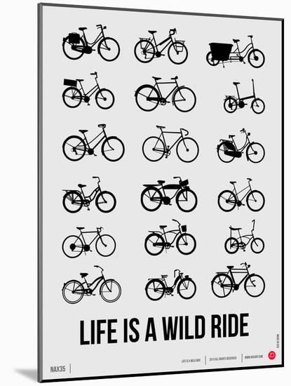 Life is a Wild Ride Poster I-NaxArt-Mounted Art Print