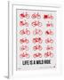 Life is a Wild Ride Poster II-NaxArt-Framed Art Print