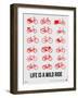 Life is a Wild Ride Poster II-NaxArt-Framed Art Print