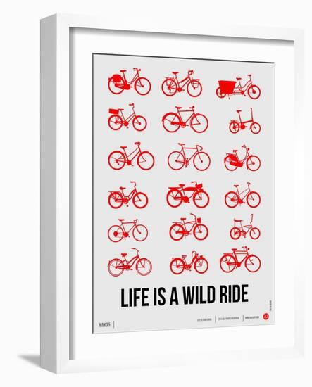 Life is a Wild Ride Poster II-NaxArt-Framed Art Print