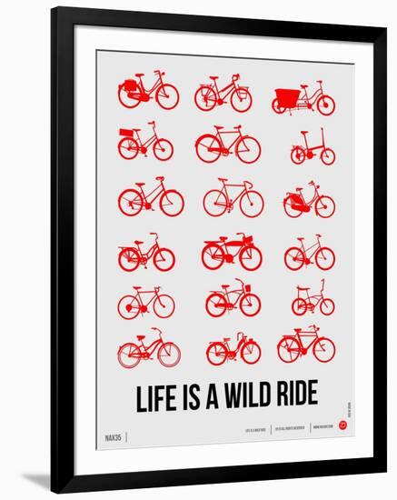 Life is a Wild Ride Poster II-NaxArt-Framed Art Print