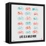 Life is a Wild Ride Poster III-NaxArt-Framed Stretched Canvas
