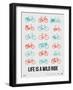 Life is a Wild Ride Poster III-NaxArt-Framed Art Print