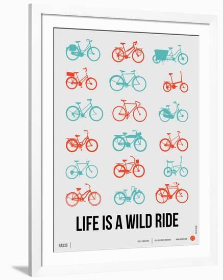 Life is a Wild Ride Poster III-NaxArt-Framed Art Print