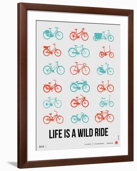 Life is a Wild Ride Poster III-NaxArt-Framed Art Print