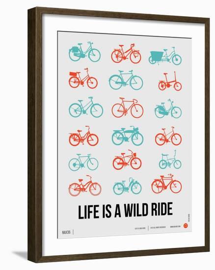 Life is a Wild Ride Poster III-NaxArt-Framed Art Print