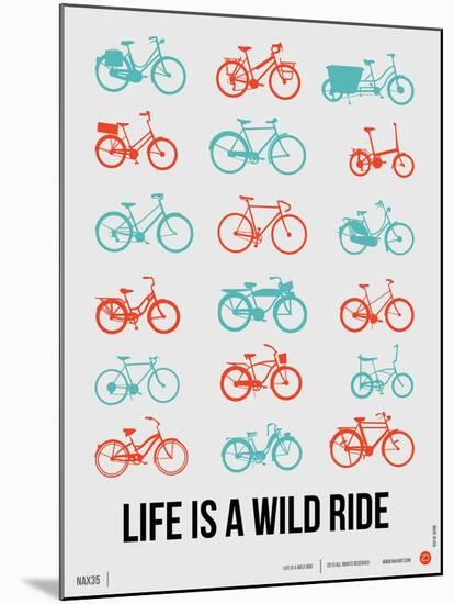 Life is a Wild Ride Poster III-NaxArt-Mounted Art Print
