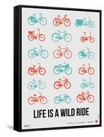 Life is a Wild Ride Poster III-NaxArt-Framed Stretched Canvas