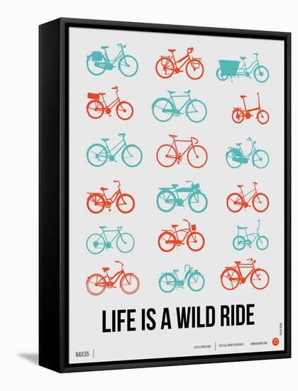 Life is a Wild Ride Poster III-NaxArt-Framed Stretched Canvas