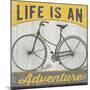 Life is an Adventure-null-Mounted Art Print