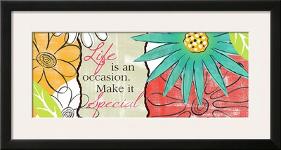 Life is an Occasion-Rebecca Lyon-Framed Art Print