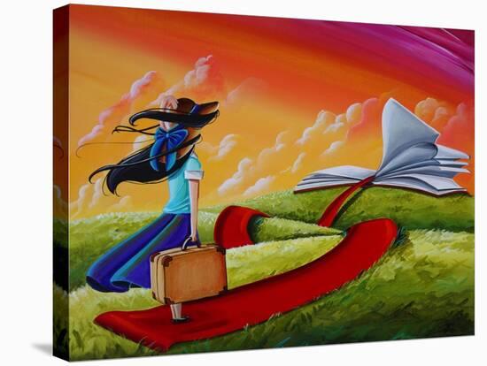 Life Is An Open Book-Cindy Thornton-Stretched Canvas