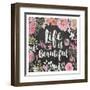 Life Is Beautiful Floral-Alicia Vidal-Framed Art Print