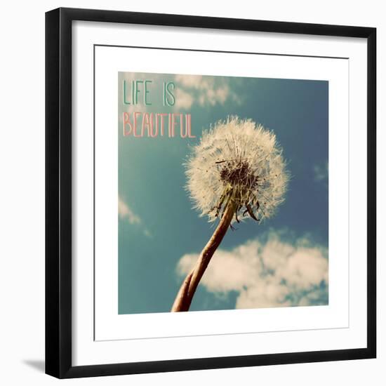 Life is Beautiful-Gail Peck-Framed Premium Giclee Print