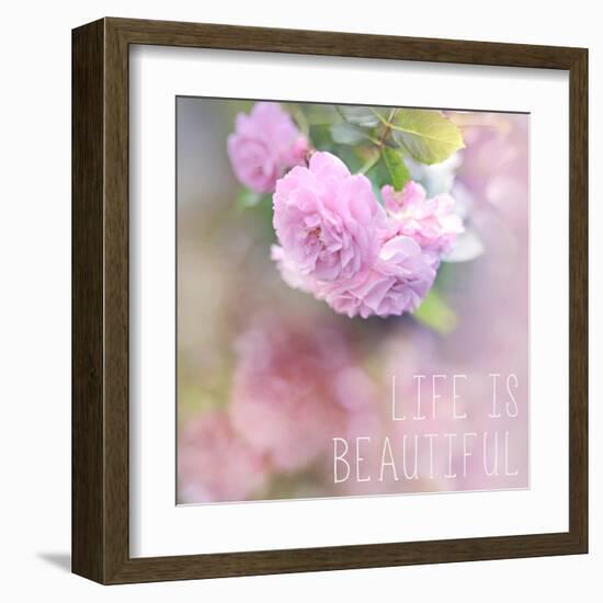 Life is Beautiful-Sarah Gardner-Framed Art Print