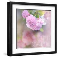 Life is Beautiful-Sarah Gardner-Framed Art Print