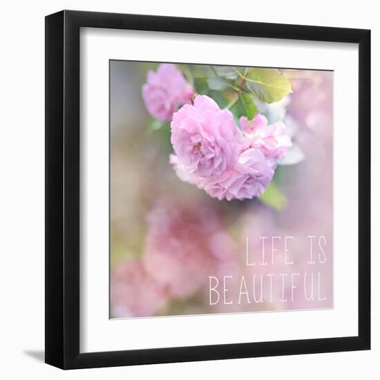 Life is Beautiful-Sarah Gardner-Framed Art Print