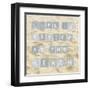 Life Is Better At The Beach (Sand)-Sparx Studio-Framed Art Print