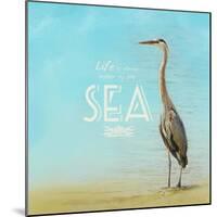 Life Is Better by the Sea-Jai Johnson-Mounted Giclee Print
