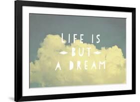 Life Is But a Dream-Vintage Skies-Framed Giclee Print