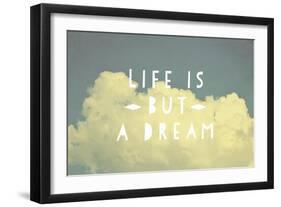 Life Is But a Dream-Vintage Skies-Framed Giclee Print