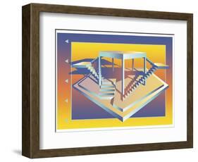 Life Is But a Stage-David Chestnutt-Framed Giclee Print