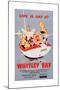 Life is Gay at Whitley Bay' - British Railways Poster-Laurence Fish-Mounted Giclee Print