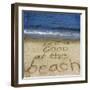 Life Is Good at the Beach-Kimberly Glover-Framed Photographic Print