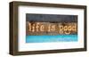 Life is good I-Irena Orlov-Framed Art Print