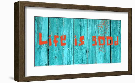 Life is good III-Irena Orlov-Framed Art Print