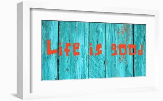 Life is good III-Irena Orlov-Framed Art Print