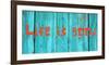 Life is good III-Irena Orlov-Framed Art Print