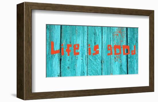 Life is good III-Irena Orlov-Framed Art Print