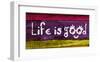 Life is good IV-Irena Orlov-Framed Art Print