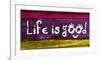 Life is good IV-Irena Orlov-Framed Art Print