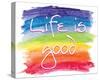 Life is Good-SM Design-Stretched Canvas