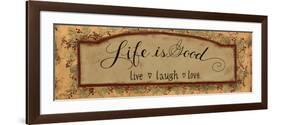 Life Is Good-Pamela Desgrosellier-Framed Art Print