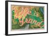 Life is Grand - 1882, Grand Canyon Map - The Mesozoic Terraces-null-Framed Giclee Print