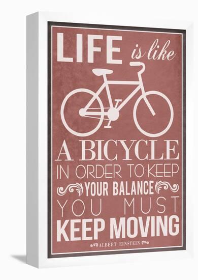 Life Is Like a Bicycle-null-Framed Poster
