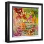 Life is Like a Great Big Canvas-Janet Kruskamp-Framed Art Print