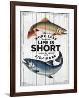 Life is Short-null-Framed Giclee Print