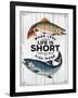 Life is Short-null-Framed Giclee Print