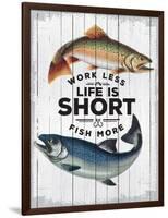 Life is Short-null-Framed Giclee Print